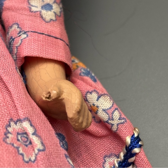 Creepy Haunted Horror Doll, Goth Spooky Doll, OOAK, Halloween Decor, Vintage - Picture 7 of 14